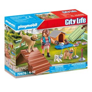 SET DE REGALO ENTRENADORA DE PERROS 70676 PLAYMOBIL