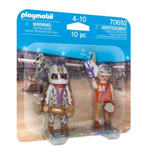 DUOPACK EQUIPO ACROBACIAS 70692 PLAYMOBIL