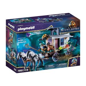 VIOLET VALE - CARRUAJE DE MERCADERES 70903 PLAYMOBIL