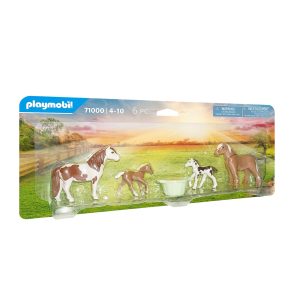 2 PONIS ISLANDESES CON POTRO 71000 PLAYMOBIL