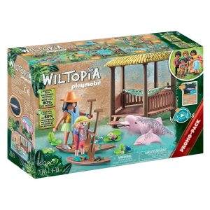 TOUR DE REMO DELFINES DE RÍO WILTOPIA 71143 PLAYMOBIL