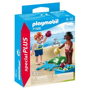 NIÑOS CON GLOBOS DE AGUA ESPECIAL PLUS 71166 PLAYMOBIL