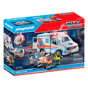 AMBULANCIA CITY ACTION 71232  PLAYMOBIL