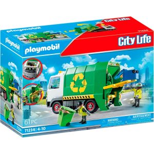 CAMIÓN DE RECICLAJE CITY LIFE 71234 PLAYMOBIL