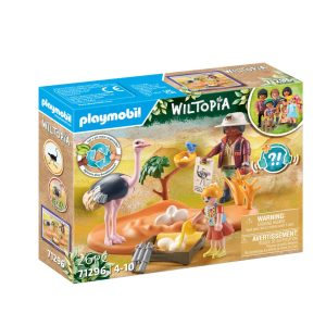 CUIDADORES DE AVESTRUCES 71296 PLAYMOBIL