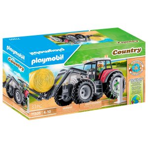 TRACTOR GRANDE CON ACCESORIOS COUNTRY 71305 PLAYMOBIL