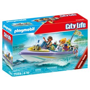 PASEO LANCHA EN LA LUNA DE MIEL CITY LIFE 71366 PLAYMOBIL