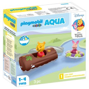1.2.3 AVENTURA EN EL AGUA WINNIE Y PIGLET 71415  PLAYMOBIL