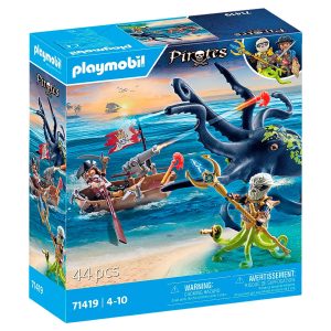 BATALLA CON PULO GIGANTE PIRATAS 71419 PLAYMOBIL