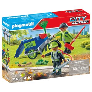 EQUIPO DE LIMPIEZA URBANA 71434 PLAYMOBIL