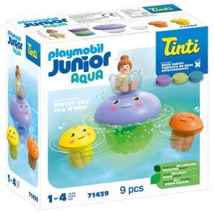 TINTI FAMILIA DE MEDUSAS DE COLORES JUNIOR 71439 PLAYMOBIL