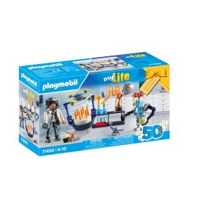INVESTIGADOR CON ROBOTS MY LIFE 71450 PLAYMOBIL