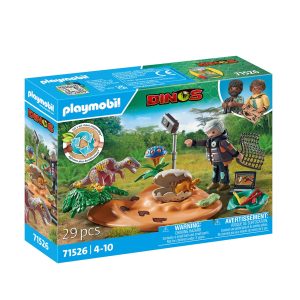 NIDO DE ESTEGOSAURIO CON LADRÓN DE HUEVOS 71526 PLAYMOBIL