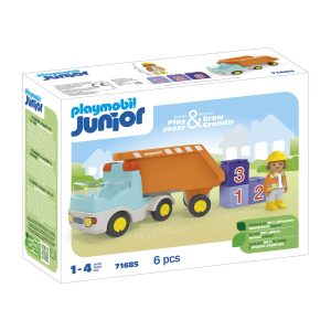 CAMIÓN DE CONSTRUCCIÓN JUNIOR 71685 PLAYMOBIL