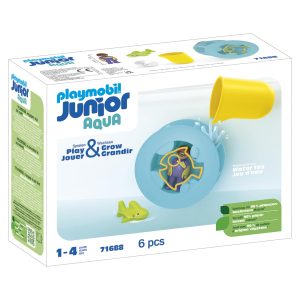 RUEDA DE AGUA CON BEBÉ TIBURÓN JUNIOR 71688 PLAYMOBIL