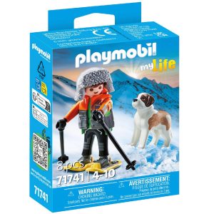 SENDERISTA CON SAN BERNARDO 71741 PLAYMOBIL