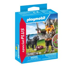 VIKINGO CON PERRO GUARDIÁN SPECIAL PLUS 71755 PLAYMOBIL