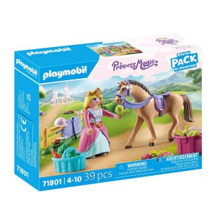 STARTER PACK PRINCESA CON CABALLO 71801 PLAYMOBIL