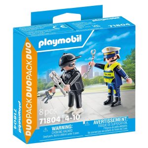 POLICÍA Y LADRÓN DUO PACK 71804 PLAYMOBIL