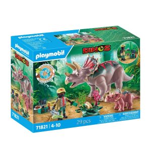 FAMILIA DE TRICERATOPS 71821 PLAYMOBIL DINOS