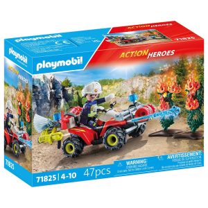 QUAD DE BOMBEROS ACTION HEROES 71825 PLAYMOBIL