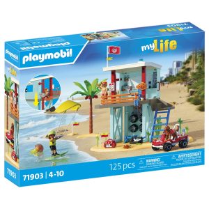 TORRE DE VIGILANCIA CON COCHE DE PLAYA 71903 PLAYMOBIL
