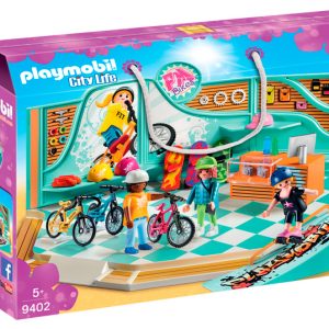TIENDA DE SKATE Y BICICLETA PLAYMOBIL 9402