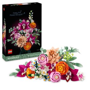 RAMO DE FLORES FANTASÍA EN ROSA LEGO BOTANICALS 10342 LEGO
