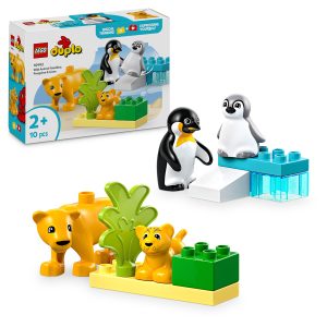 FAMILIAS FAUNA SALVAJE: PINGÜINOS Y LEONES 10442 LEGO DUPLO