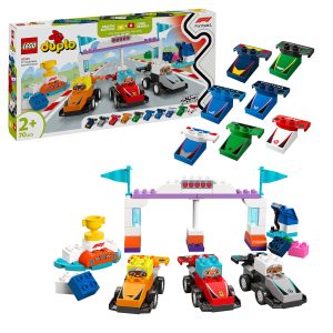 COCHES CARRERAS Y PILOTOS DEL EQUIPO DE F1 10445 LEGO DUPLO