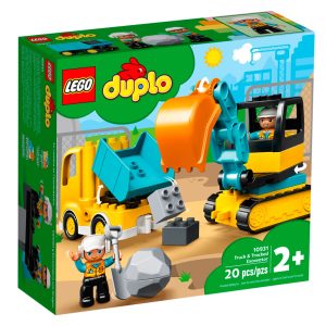 CAMION Y EXCAVADORA CON ORUGAS LEGO DUPLO 10931 LEGO