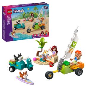 MASCOTAS SURFERAS Y AVENTURA S/ RUEDAS 42641 LEGO FRIENDS