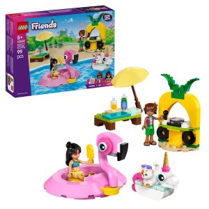FIESTA PISCINA CON FLAMENCO Y UNICORNIO 42658 LEGO FRIENDS