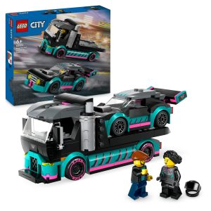 COCHE CARRERAS Y CAMIÓN DE TRANSPORTE LEGO CITY 60406 LEGO