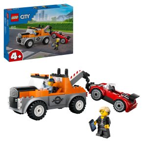 CAMIÓN GRÚA Y REPARACIÓN DEPORTIVO LEGO CITY 60435 LEGO