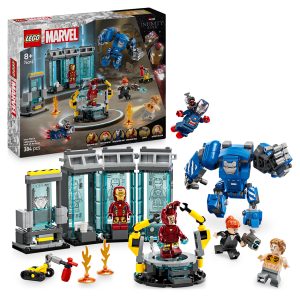 LABORATORIO IRON MAN: SALA DE ARMADURAS 76315 LEGO MARVEL